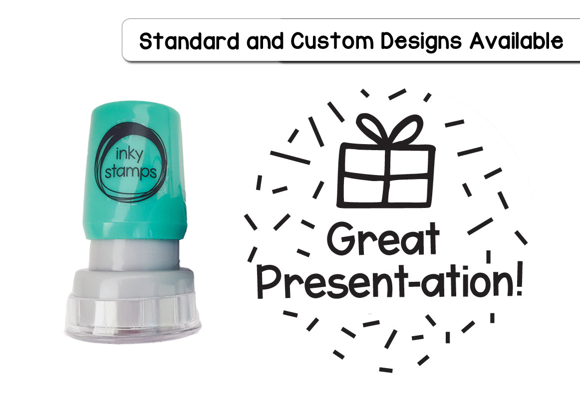 Great Present-ation Stamp - Personalised