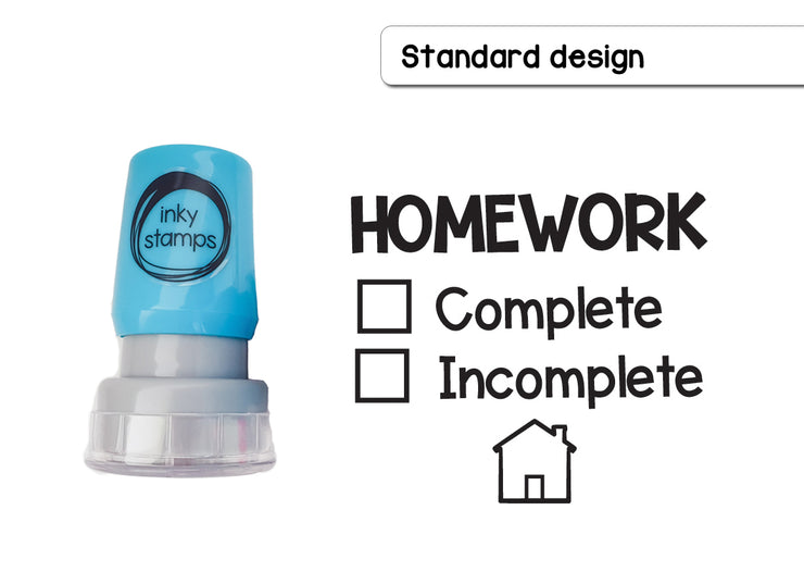 homework complete stamp