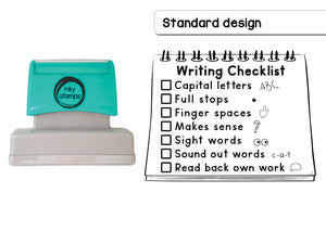 Junior Writing Checklist with Icons Large - Standard