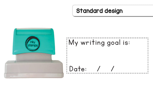 My Writing Goal Stamp Large - Standard
