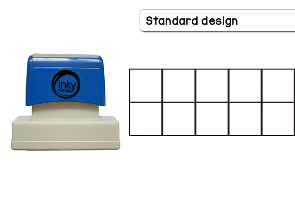 Tens Frame Stamp Large - Standard