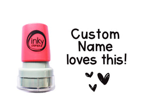 Loves This Stamp - Personalised